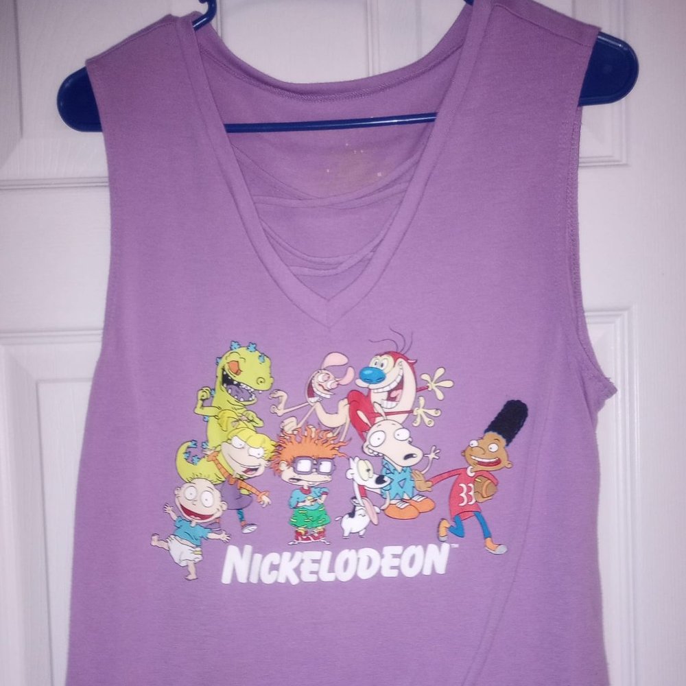 Love Tribe Nickelodeon purple tank